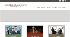 Desktop Screenshot of cummingandassociateslawoc.com